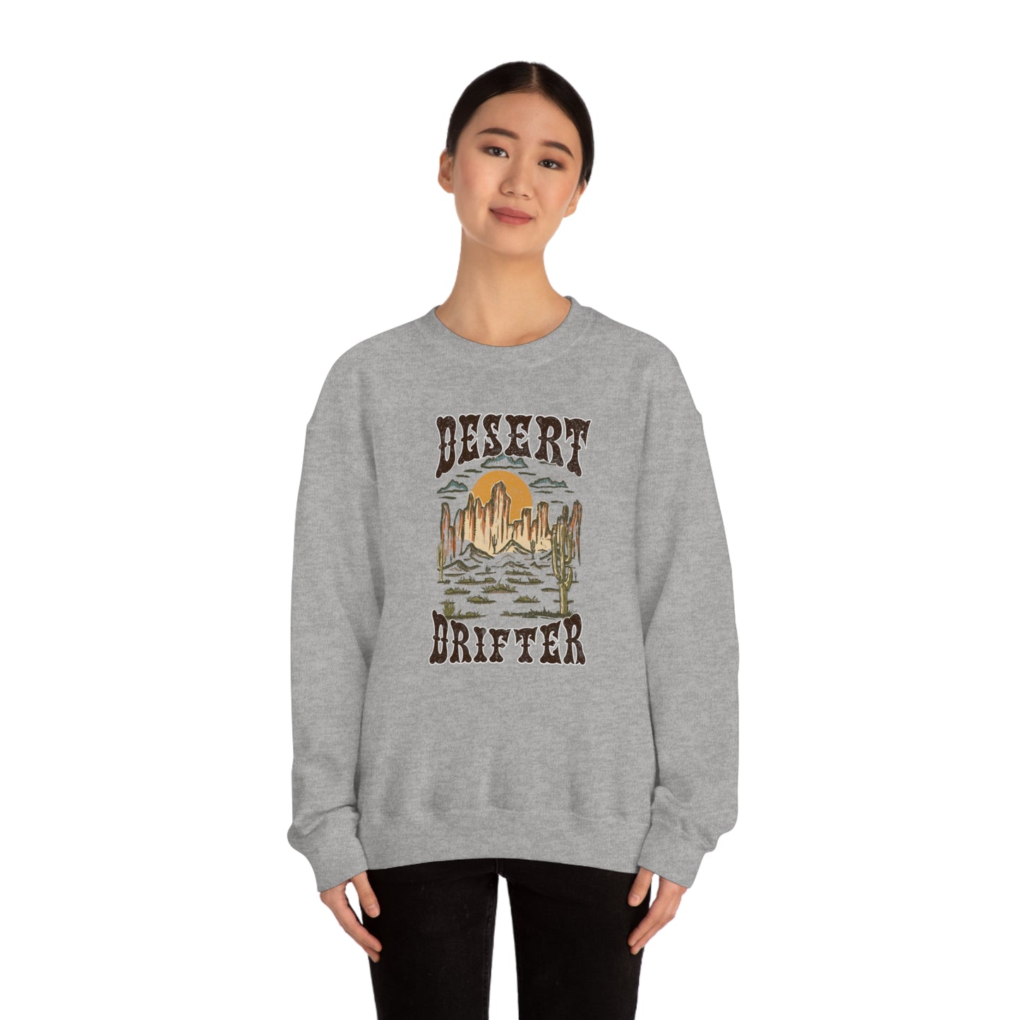 "Desert Drifter" - Unisex Heavy Blend™ Crewneck Sweatshirt