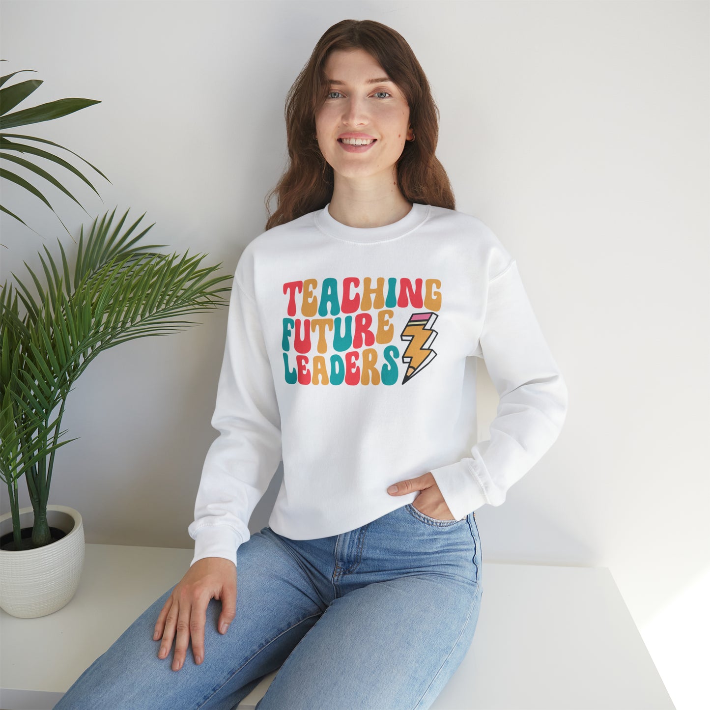 Teaching Future Leaders Heavy Blend™ Crewneck Sweatshirt