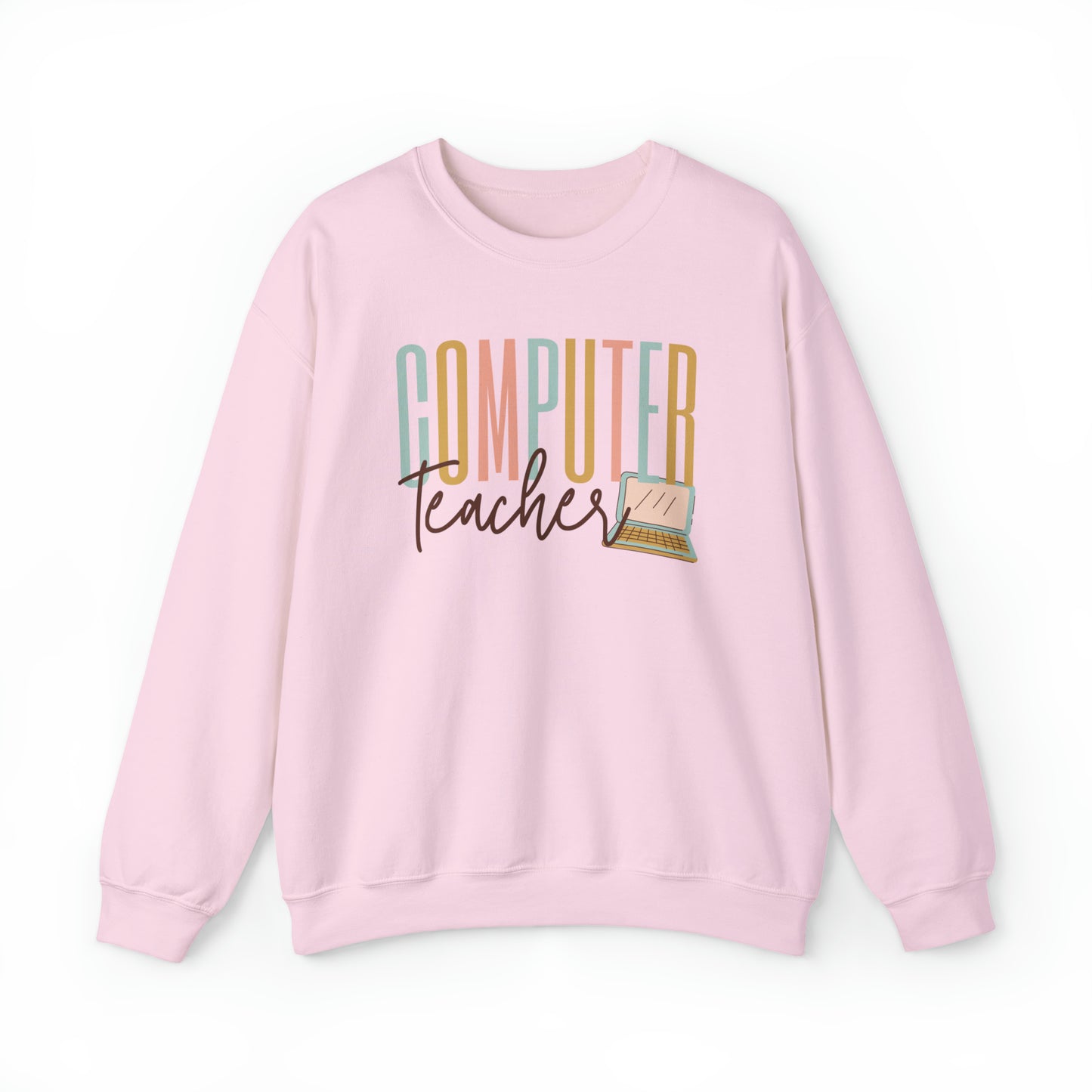 Computer Teacher Heavyweight Crewneck Sweatshirt