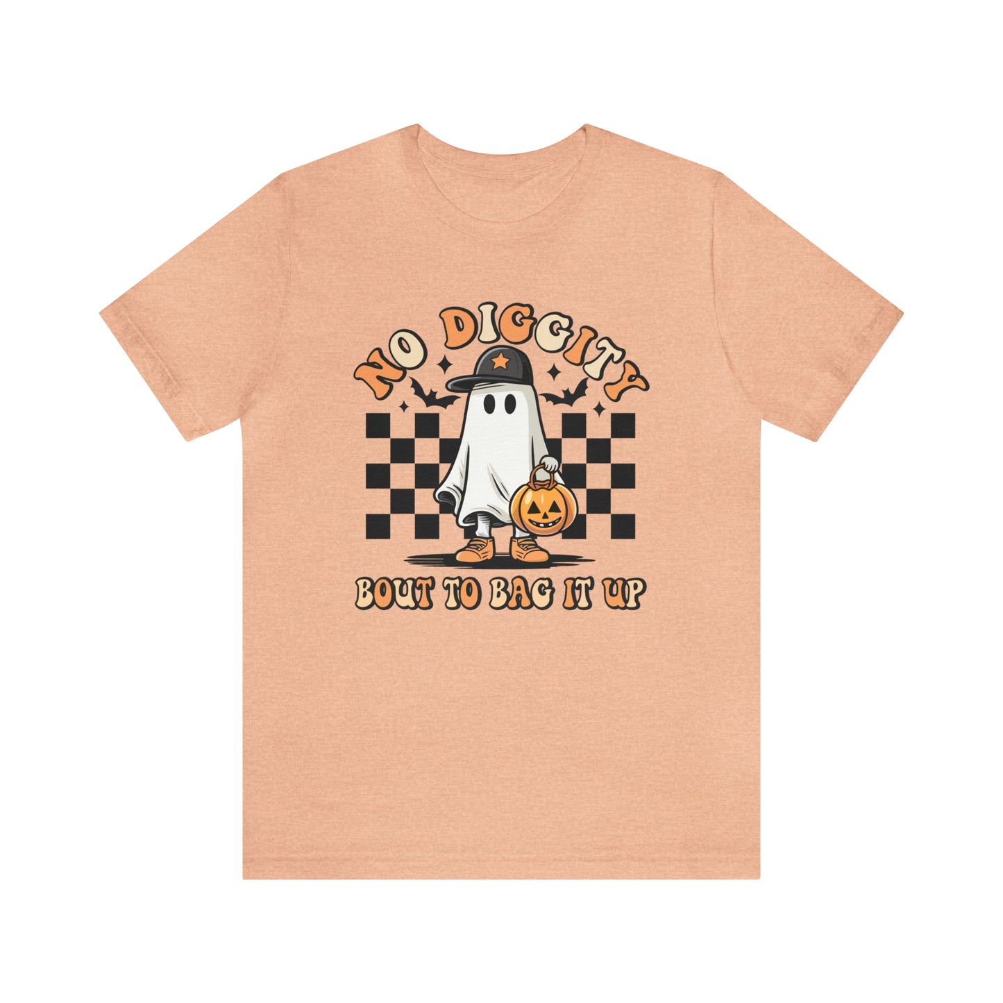 Halloween No Diggity Bout to Bag it Up T-Shirt