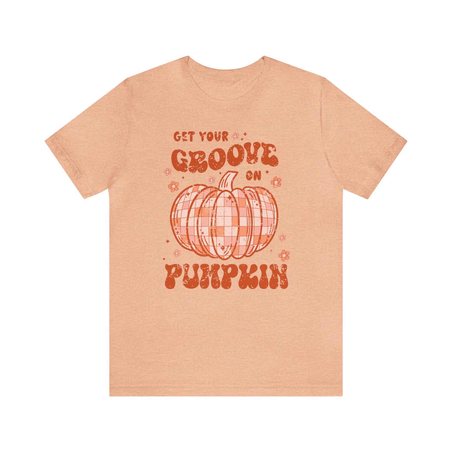 Halloween/ Fall Get Your Groove On Pumpkin  T-Shirt