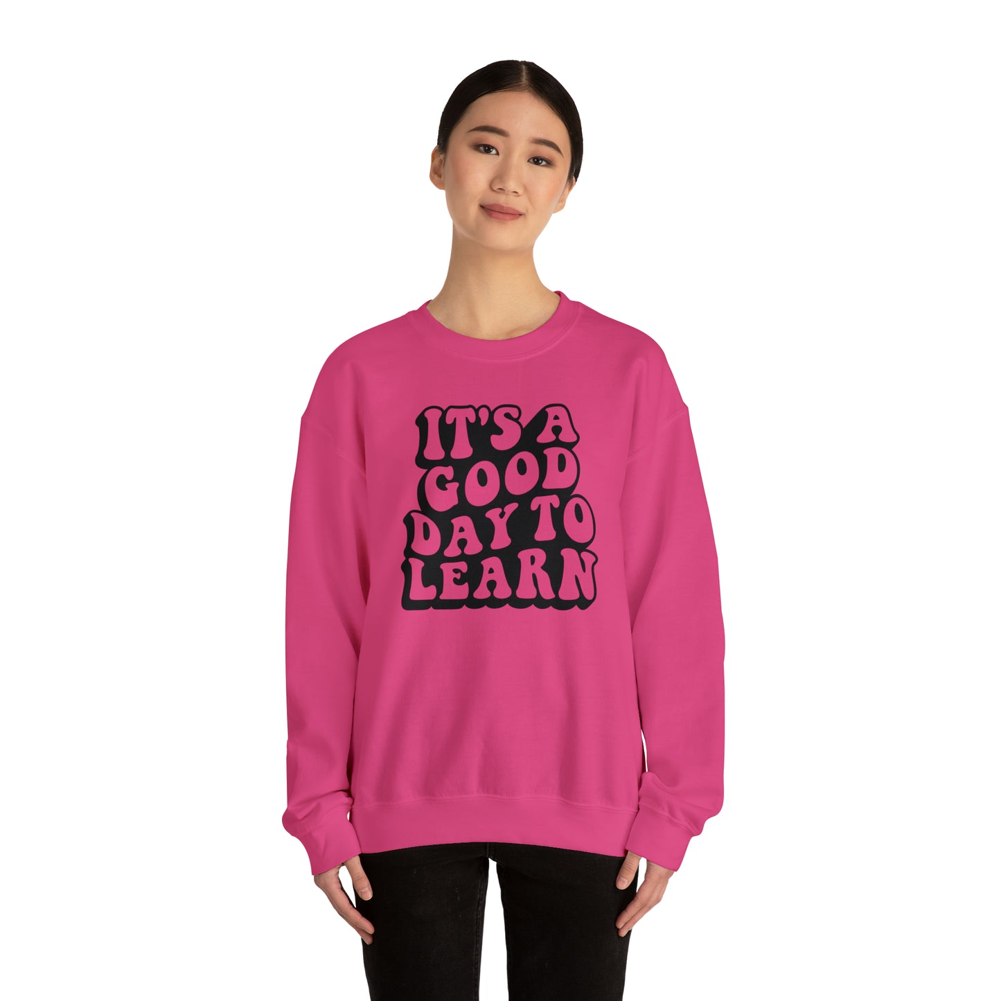 It's a Good Day to Learn Unisex Heavy Blend™ Crewneck Sweatshirt