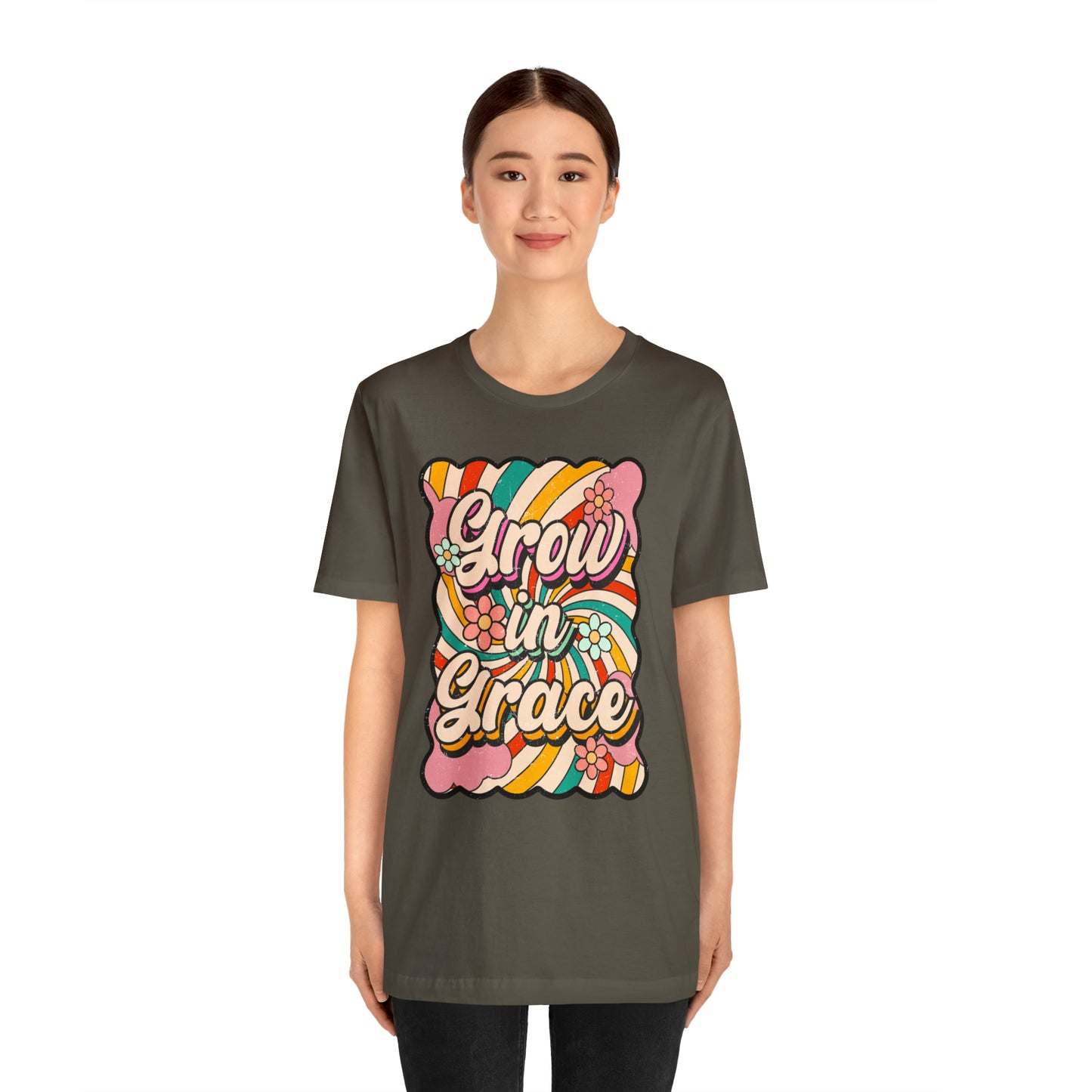 Grow in Grace Christian T-Shirt