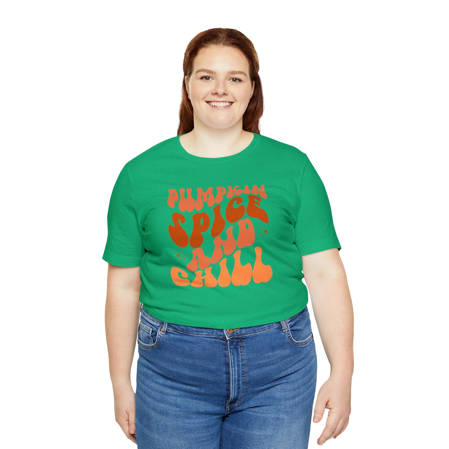 Pumpkin Spice and Chill Teacher T-Shirt