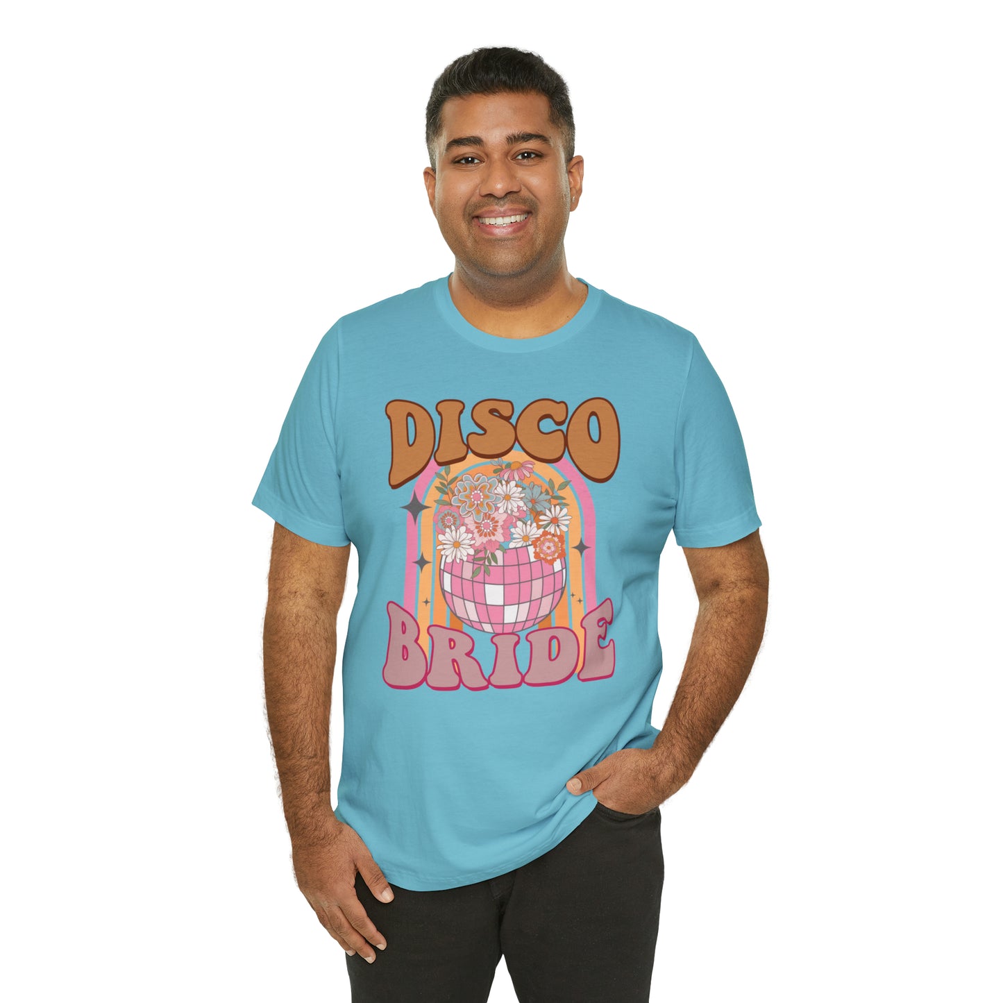 Retro Disco Bride Mirror Ball T-Shirt