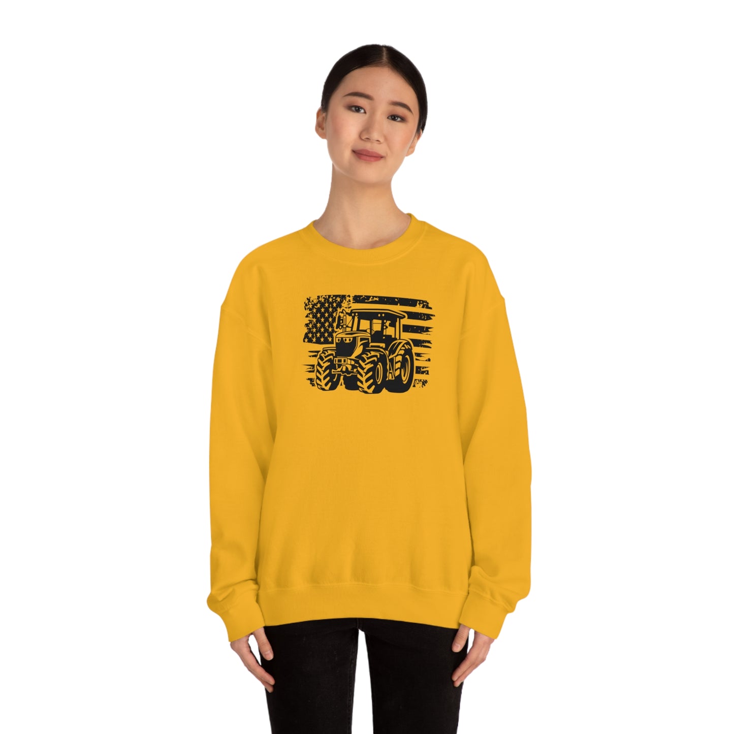 "American Tractor" - Unisex Heavy Blend™ Crewneck Sweatshirt