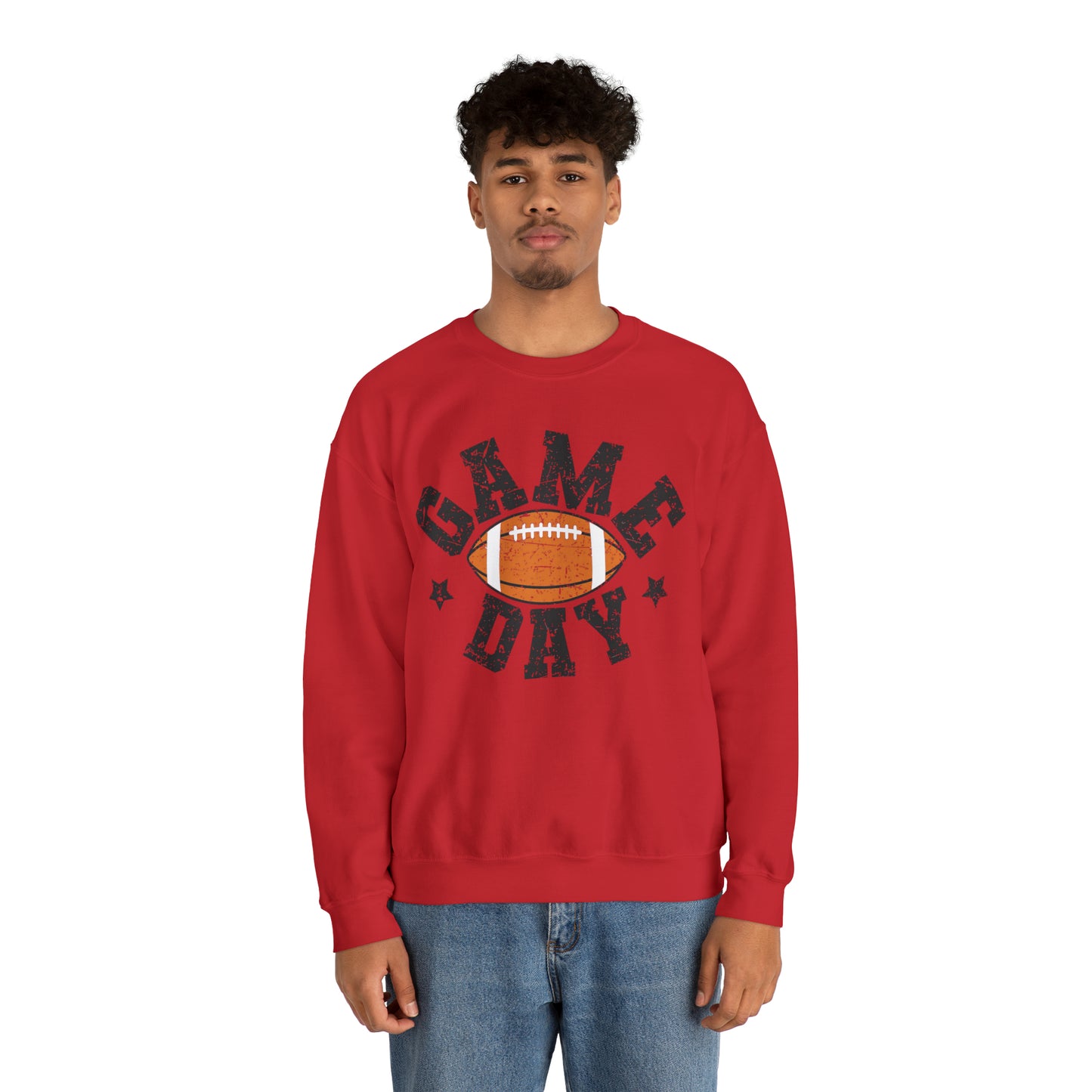 Game Day Football/ Halloween/ Fall Heavy Blend™ Crewneck Sweatshirt