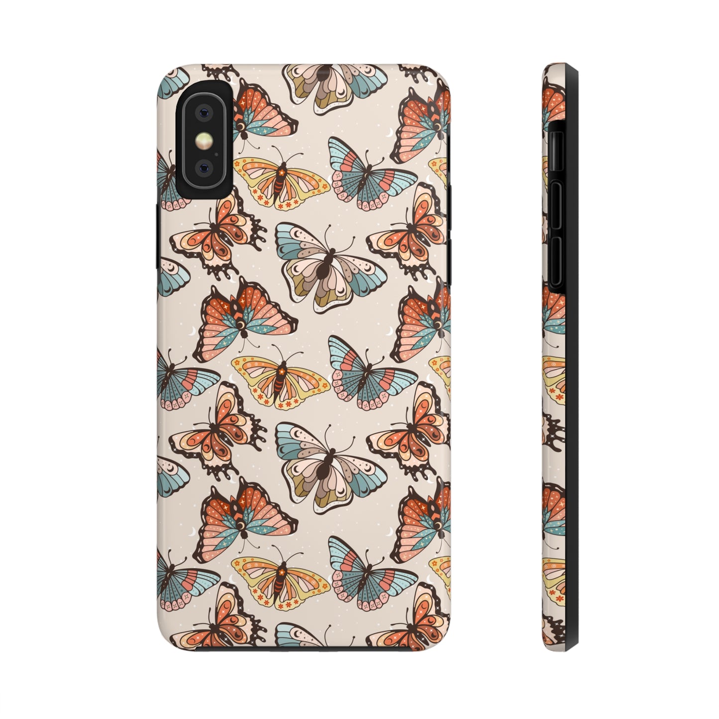 Butterfly Brown Tough Phone Cases