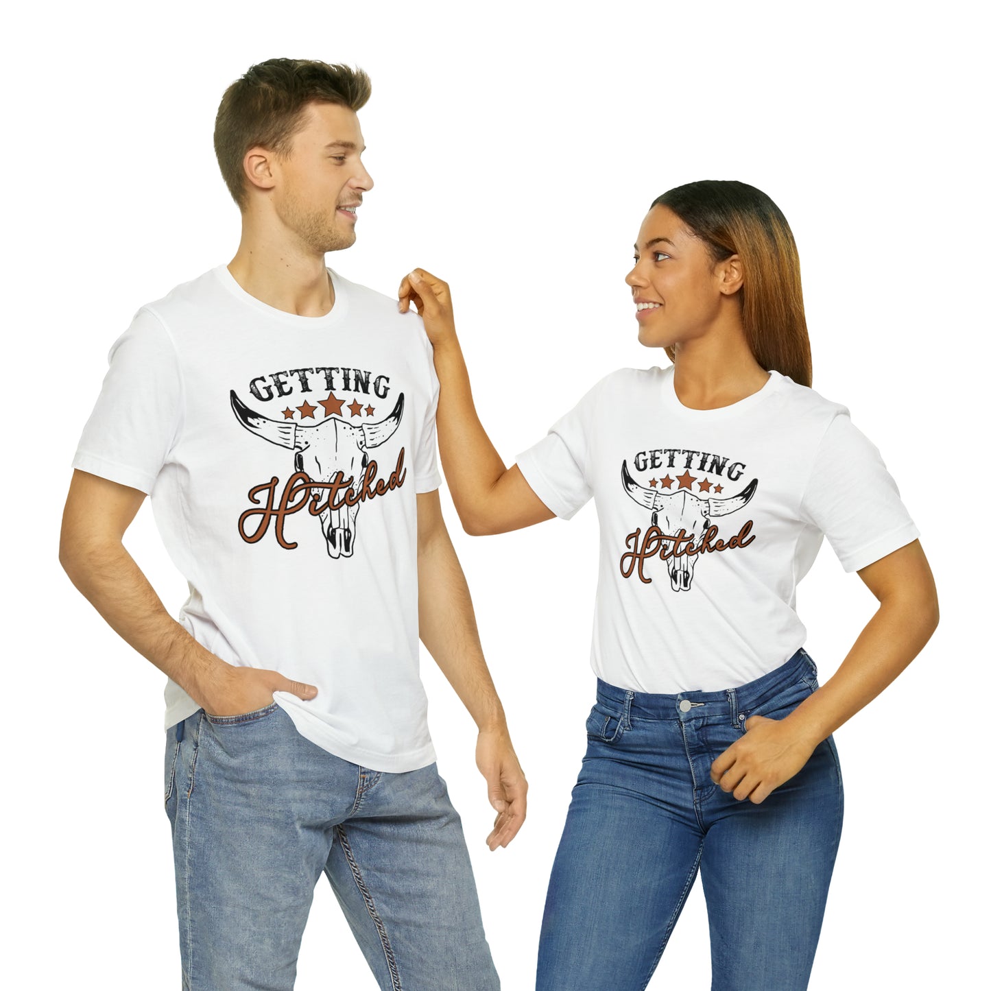 Vintage Getting Hitched Bride T-Shirt