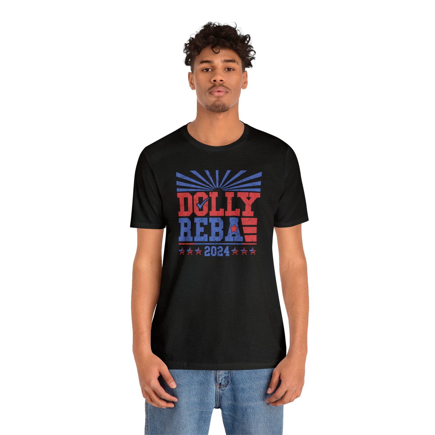 Dolly Reba for President 2024 Bella Jersey Short Sleeve Tee (Unisex)