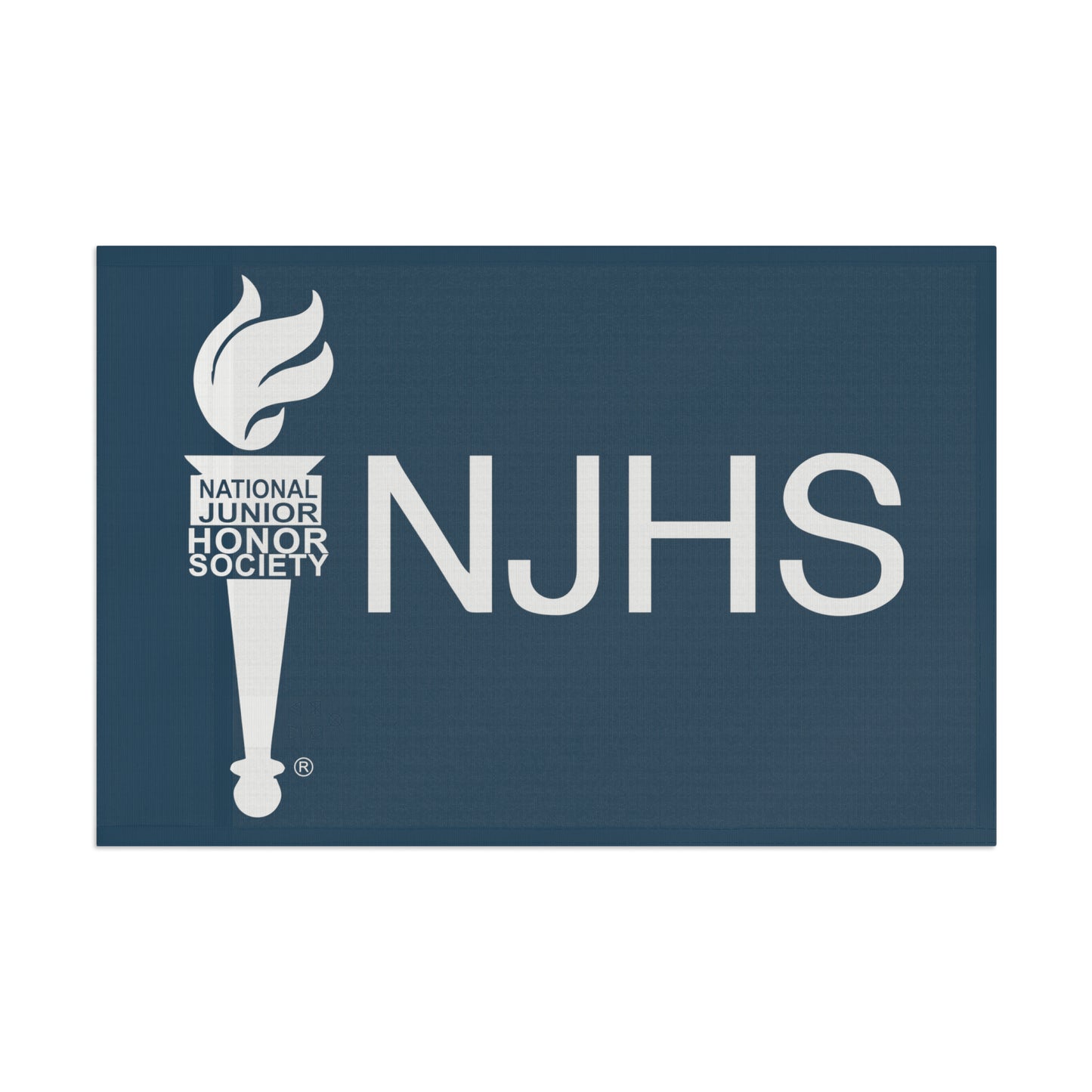 NJHS National Junior Honor Society Flag - Slate Blue