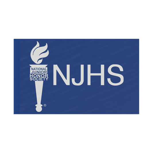 NJHS National Junior Honor Society Flag - Royal Blue