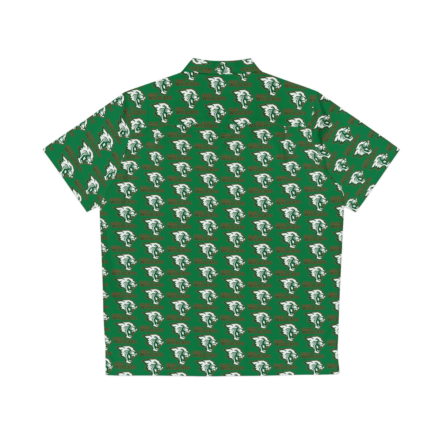 Salem Wildcats Hawaiian Shirt - Green