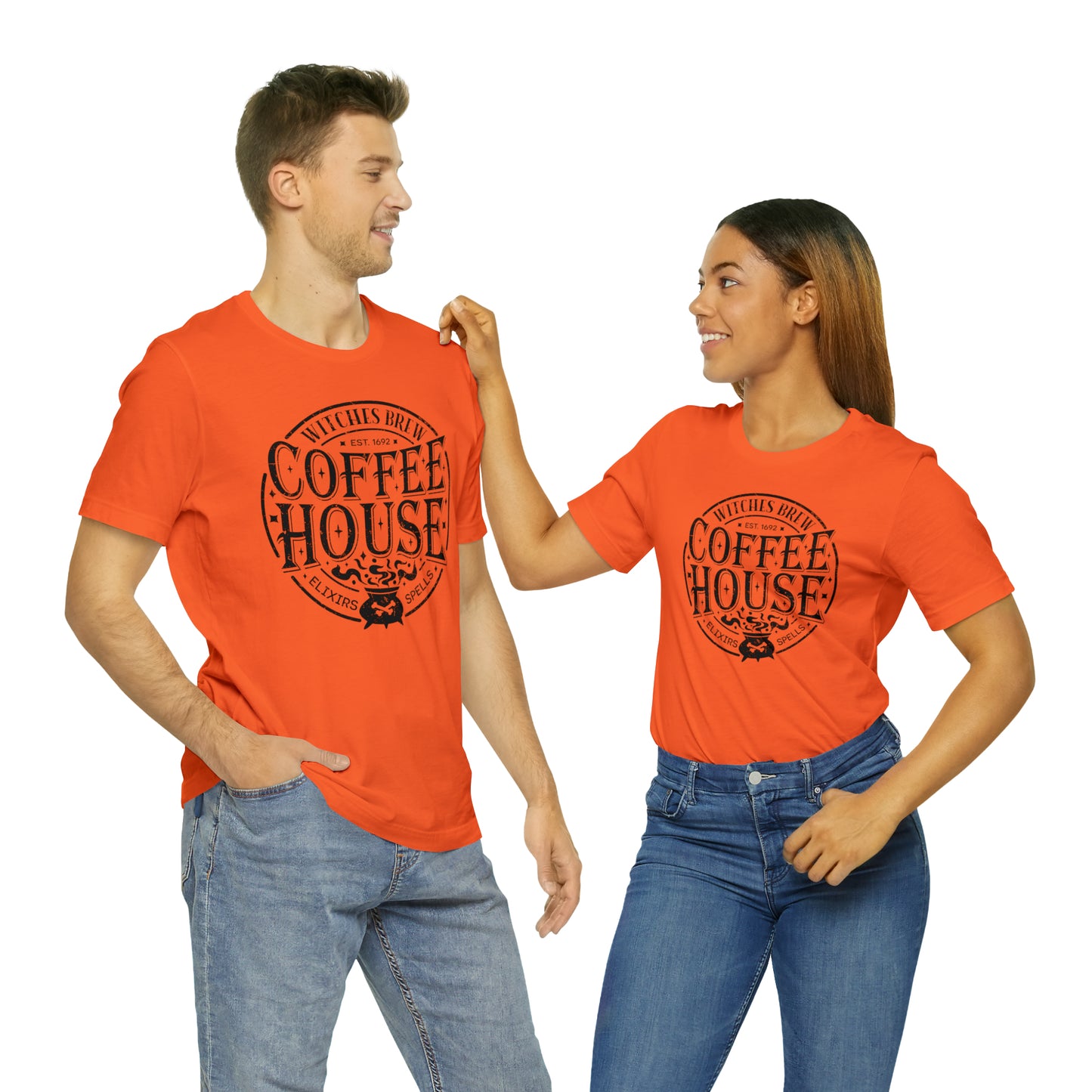 Halloween Witches Brew Coffee House T-Shirt