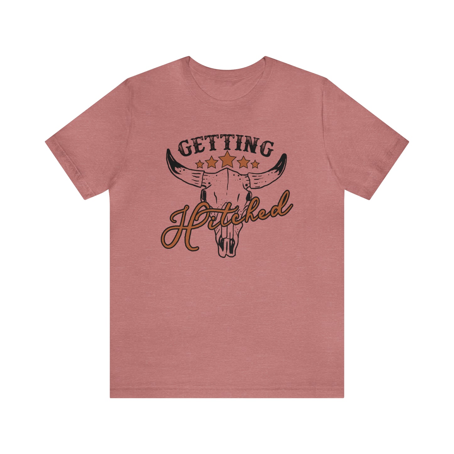 Vintage Getting Hitched Bride T-Shirt