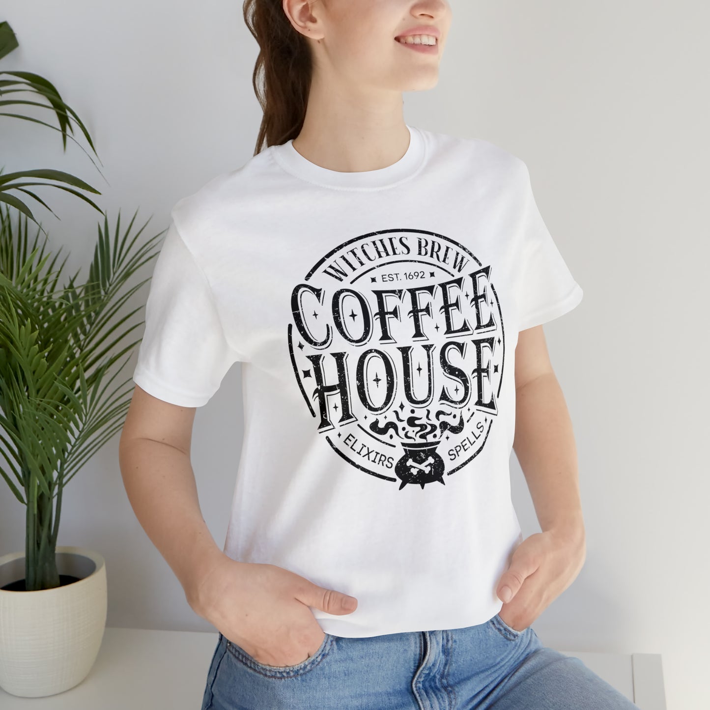 Halloween Witches Brew Coffee House T-Shirt