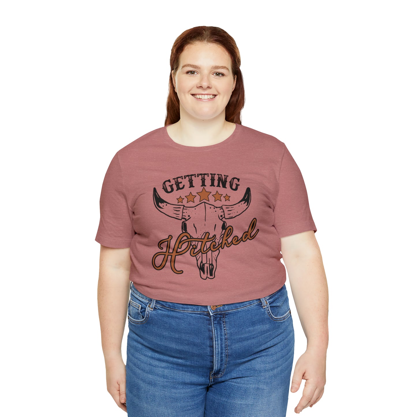 Vintage Getting Hitched Bride T-Shirt