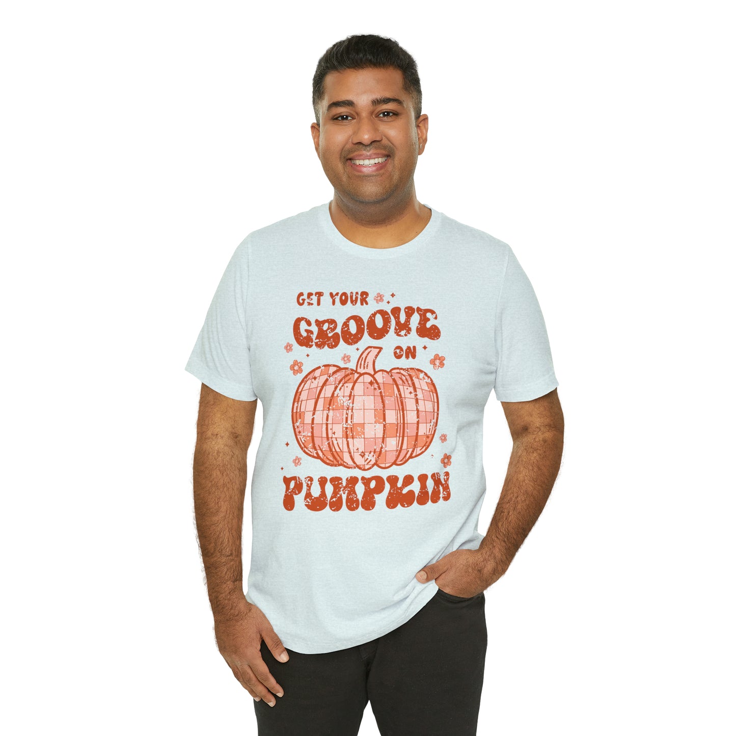 Halloween/ Fall Get Your Groove On Pumpkin  T-Shirt