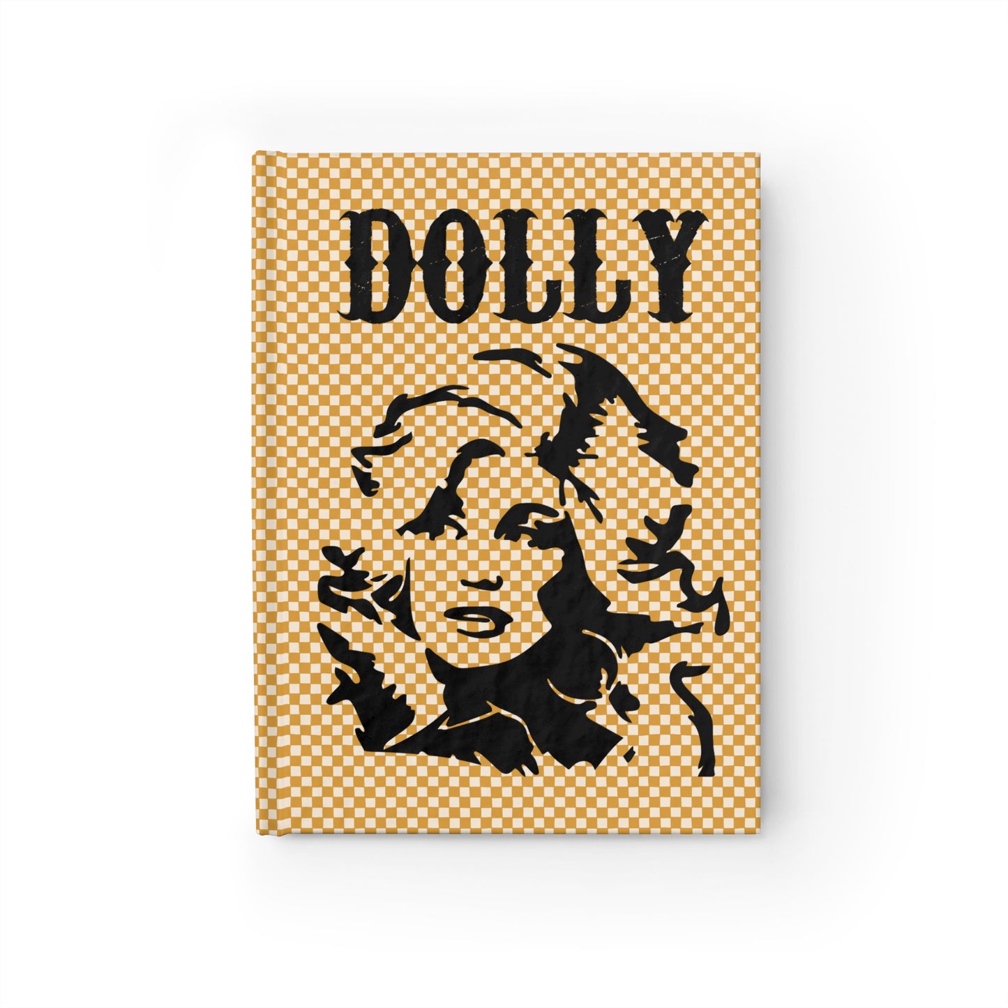 Dolly Portrait Checkerboard Journal