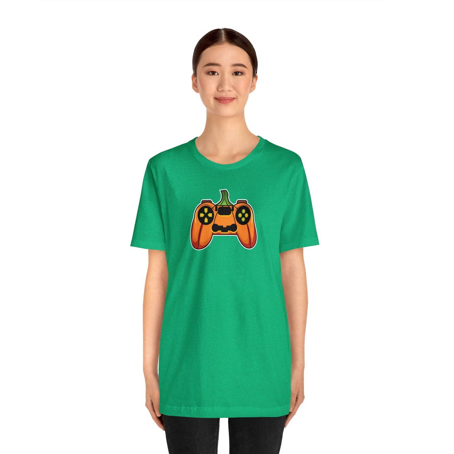 Halloween Pumpkin Gaming Jack-O-Lantern T-Shirt