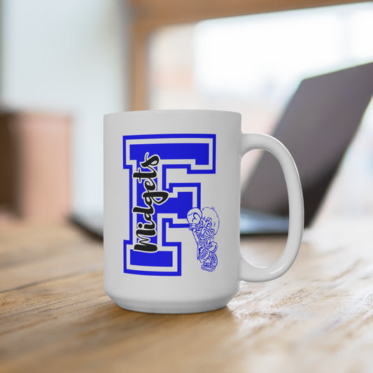 Give Me an F - Freeburg Midgets Logo Mug 15oz