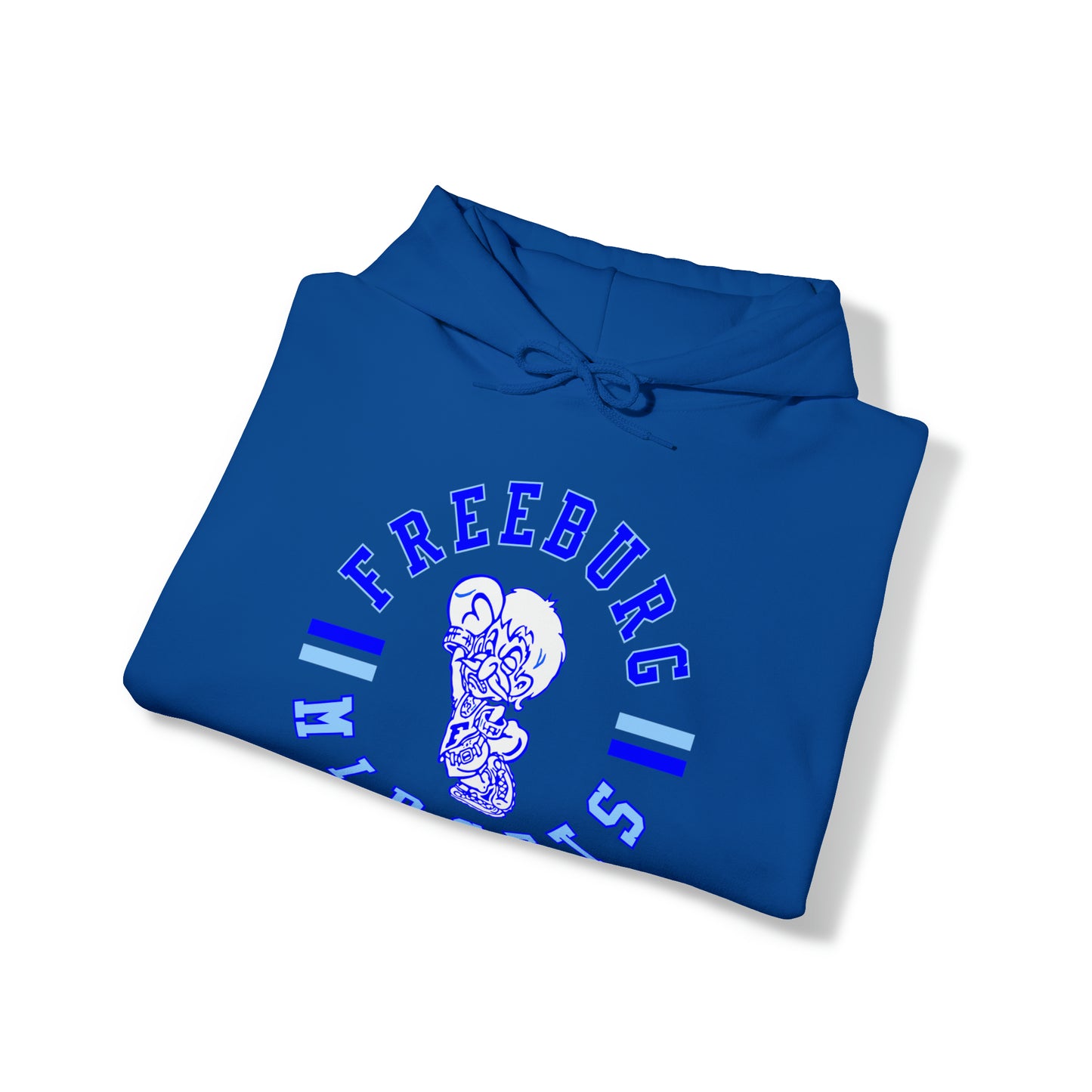 Freeburg Midgets Circle Design Hooded Sweatshirt