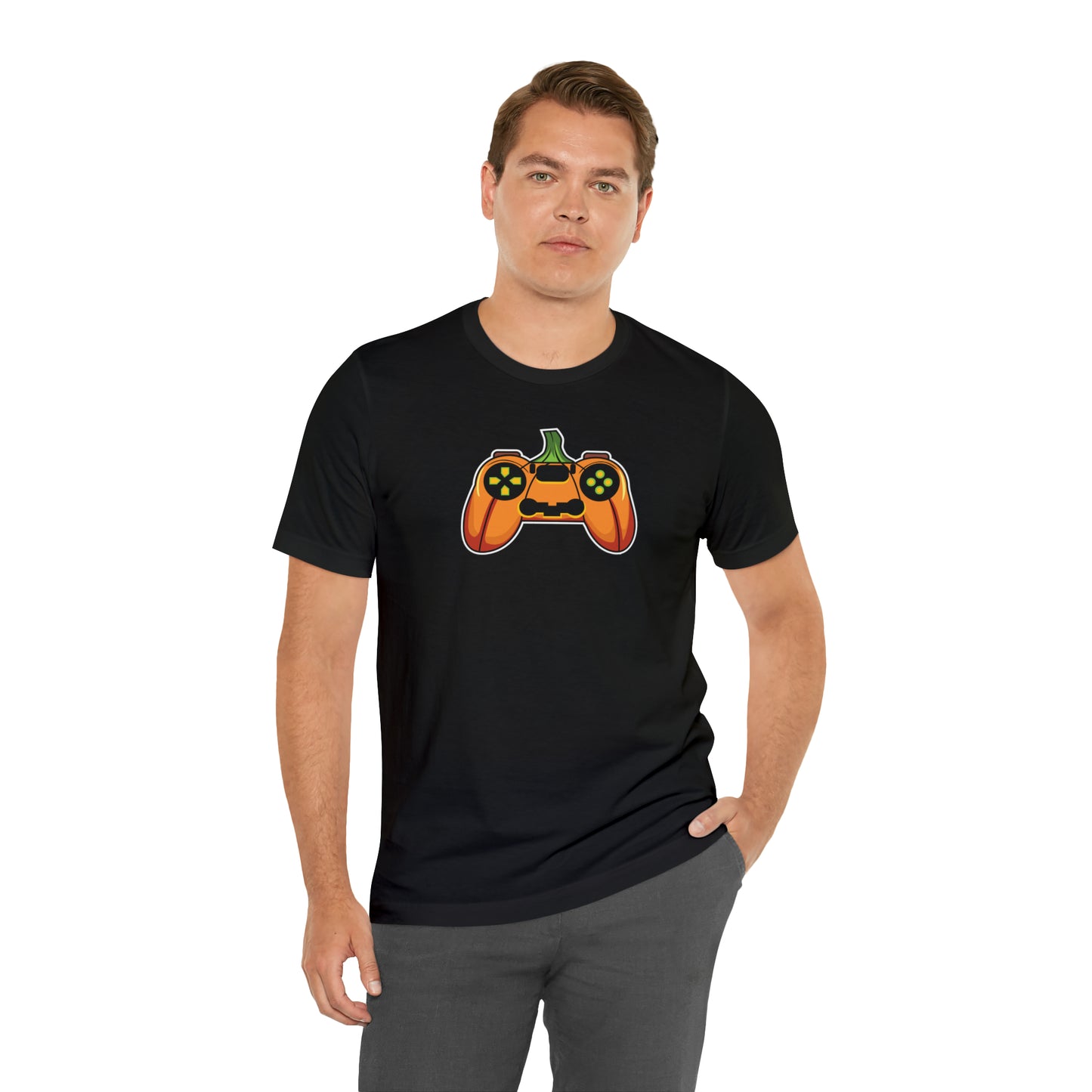 Halloween Pumpkin Gaming Jack-O-Lantern T-Shirt