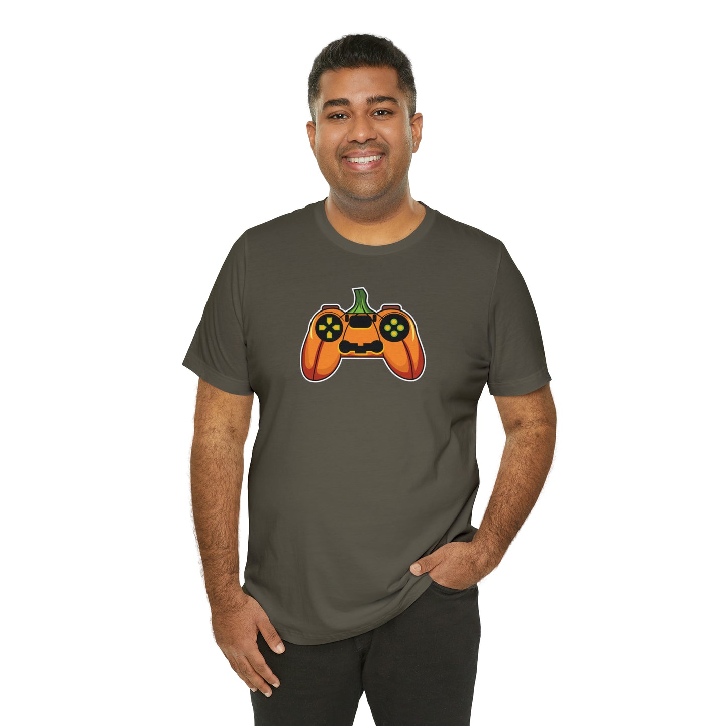 Halloween Pumpkin Gaming Jack-O-Lantern T-Shirt