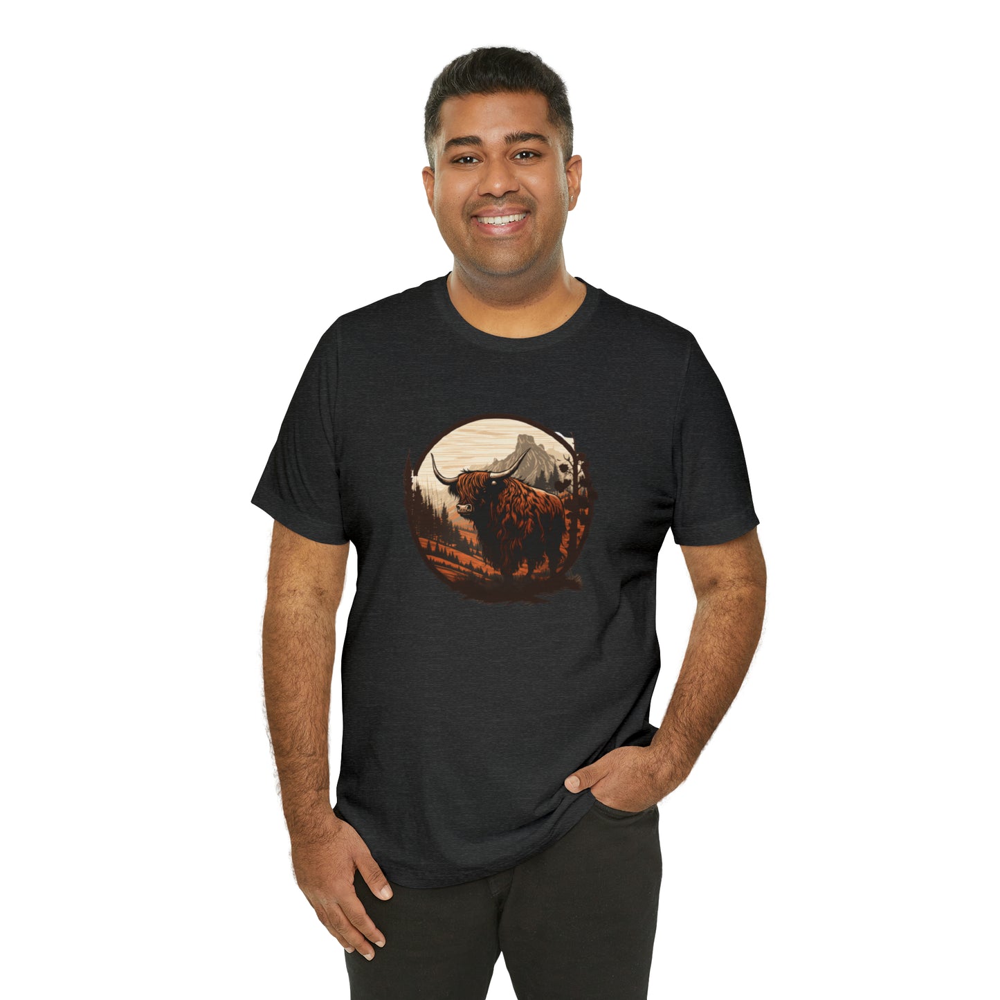 "Vintage Buffalo" Unisex Jersey Short Sleeve Tee