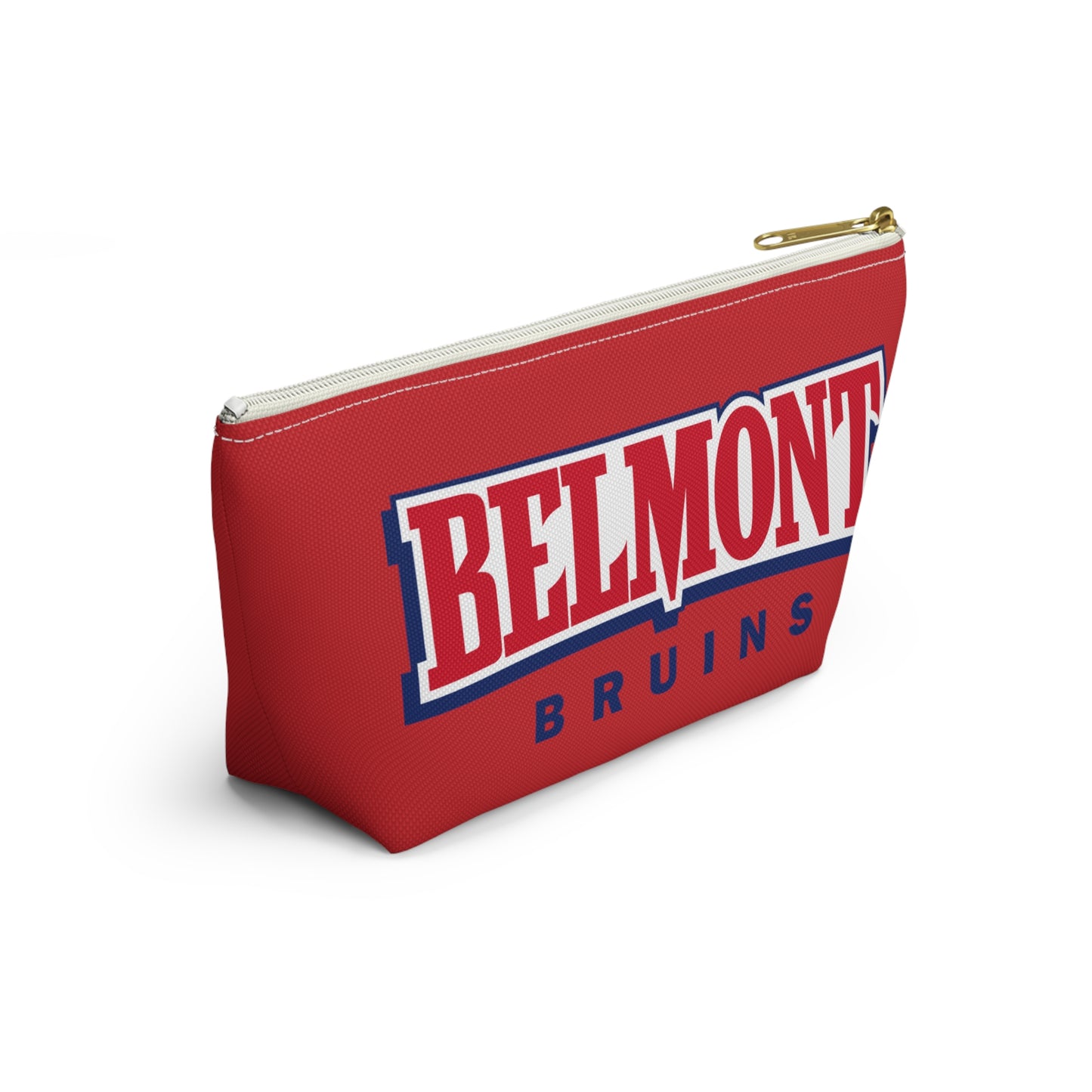 Belmont Bruins Logo Accessory Pouch w T-bottom