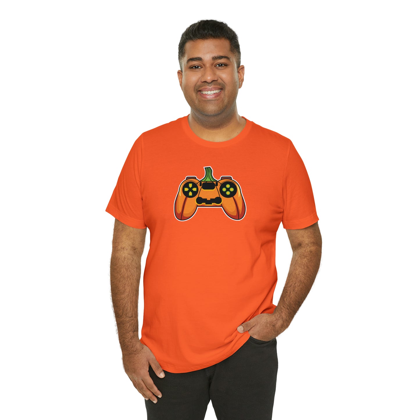 Halloween Pumpkin Gaming Jack-O-Lantern T-Shirt