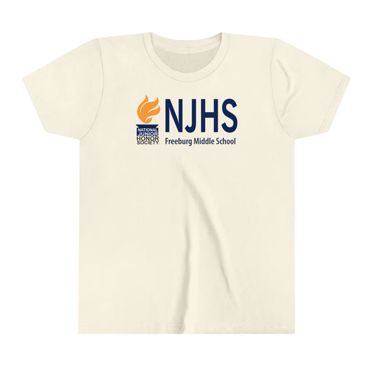 YOUTH - NJHS National Junior Honor Society Golden Torch Youth Short Sleeve Tee