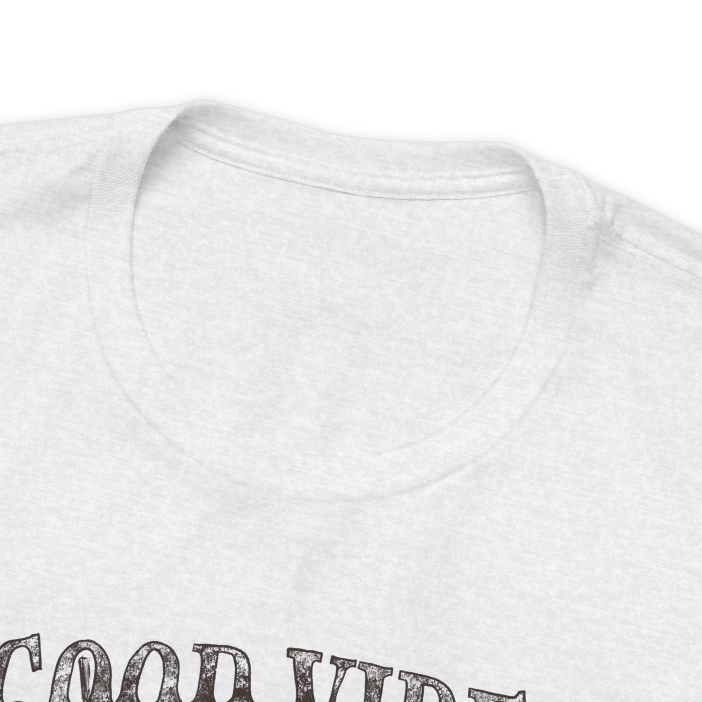 Vintage Good Vibes and Tractors Unisex Jersey Short Sleeve Tee