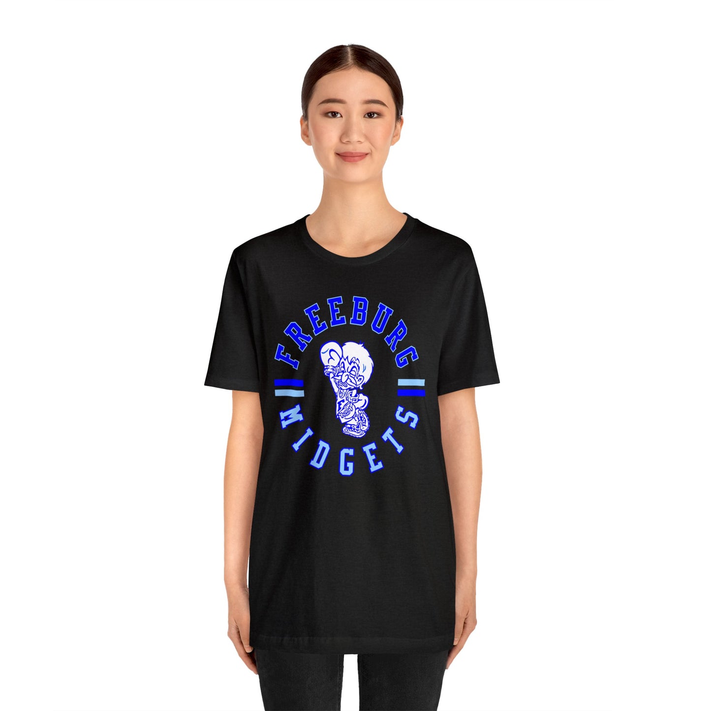 Freeburg Midgets Circle Logo Bella Jersey Short Sleeve Tee (Unisex)