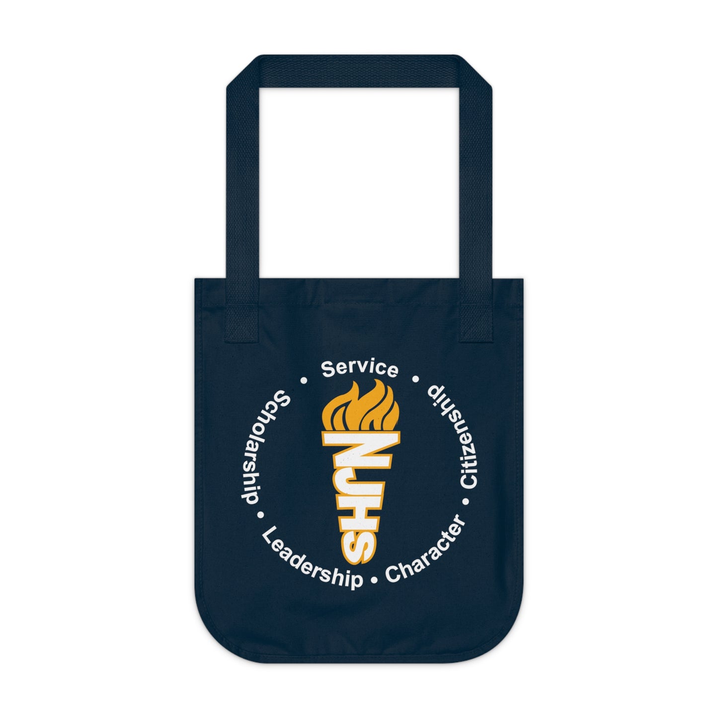 NJHS Organic Canvas Tote Bag - Black or Navy