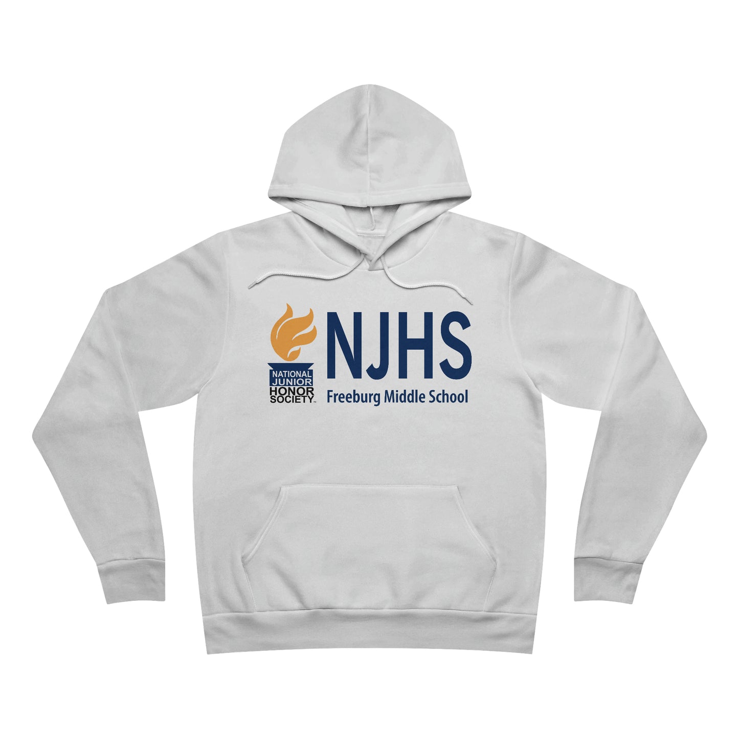 Freeburg Middle School Golden Torch NJHS Unisex Sponge Fleece Pullover Hoodie