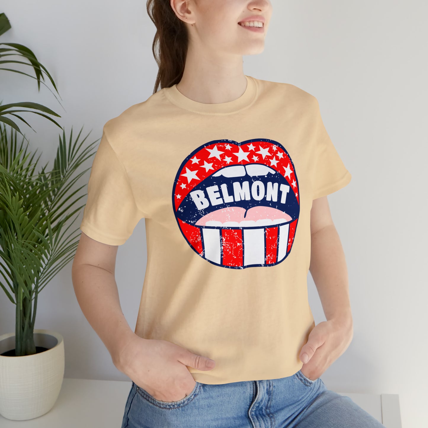 Belmont University Lips T-Shirt