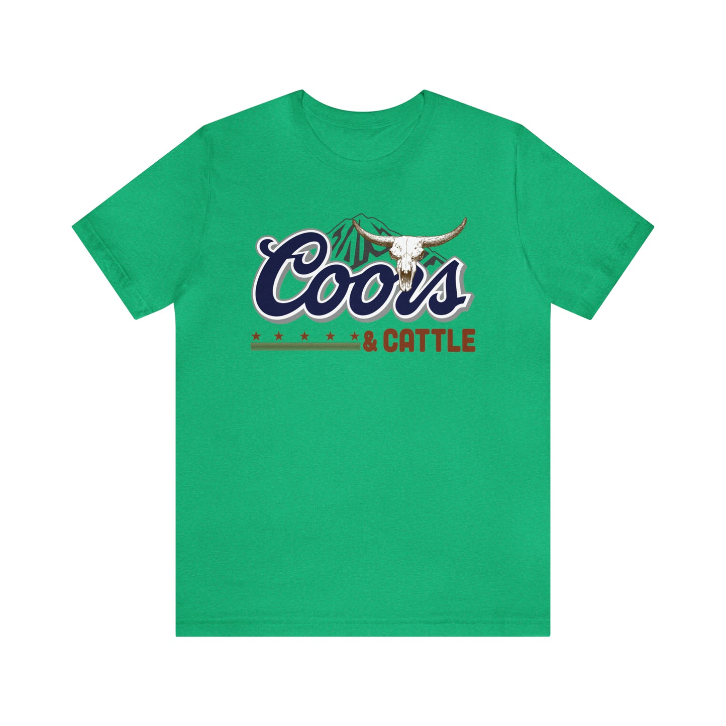 Beer and Cattle Unisex Jersey Short Sleeve Tee