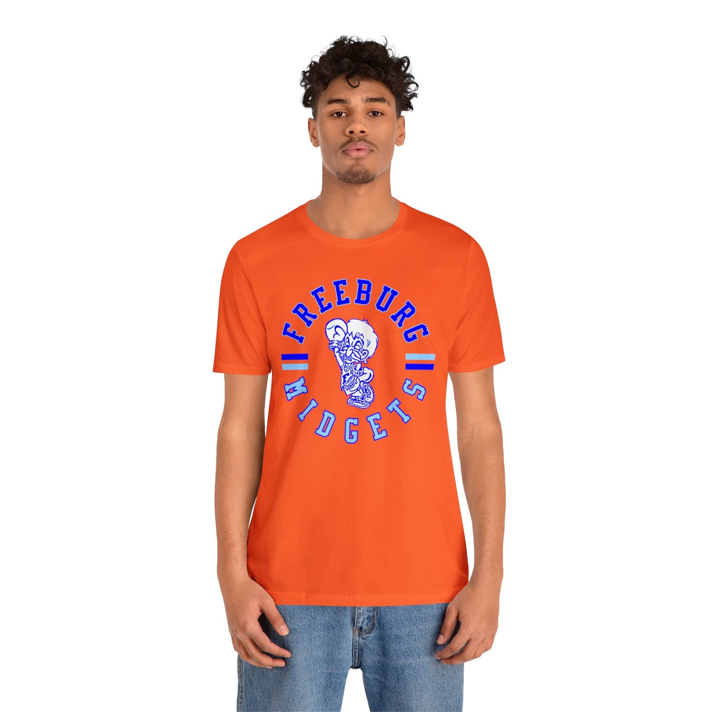 Freeburg Midgets Circle Logo Bella Jersey Short Sleeve Tee (Unisex)