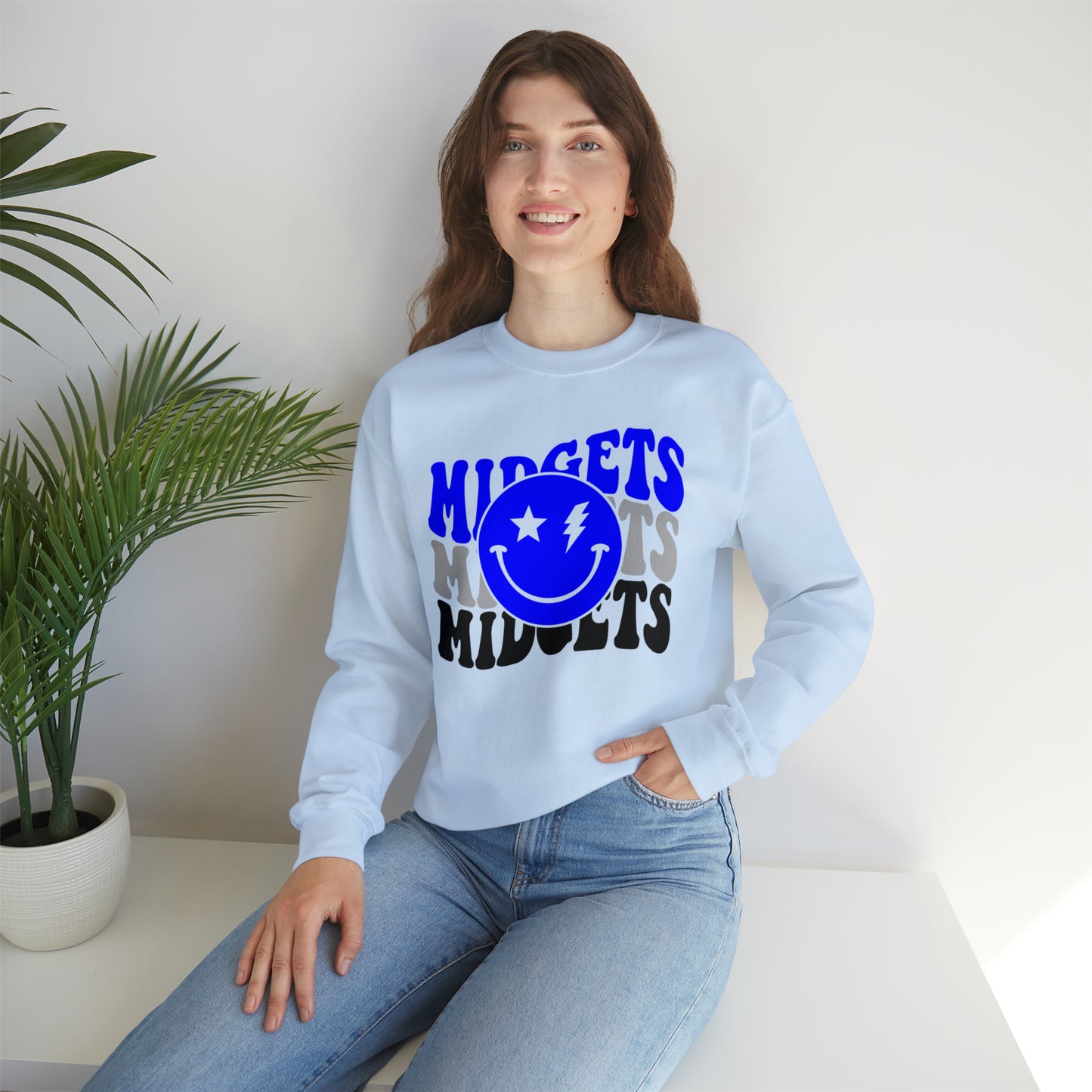 Midget Lightning Unisex Heavy Blend™ Crewneck Sweatshirt