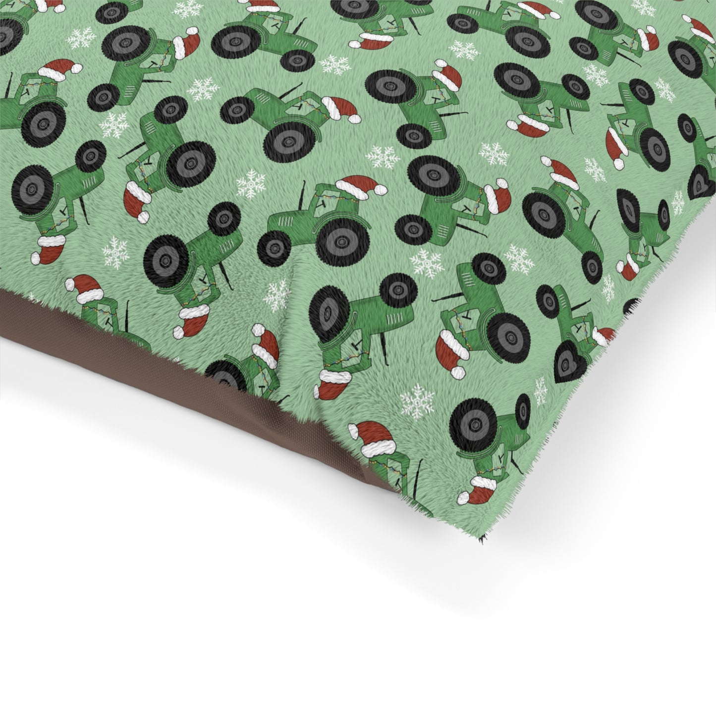 Christmas Tractor Pet Bed