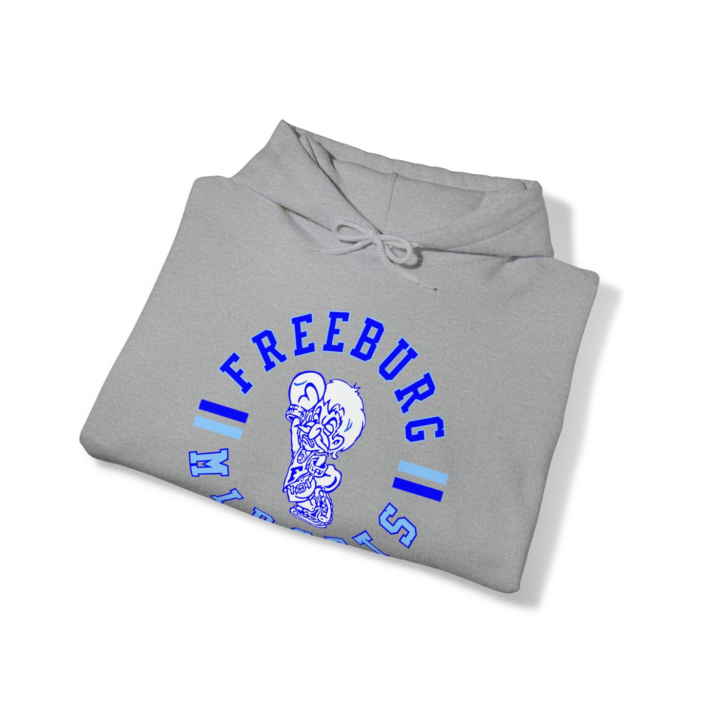 Freeburg Midgets Circle Design Hooded Sweatshirt