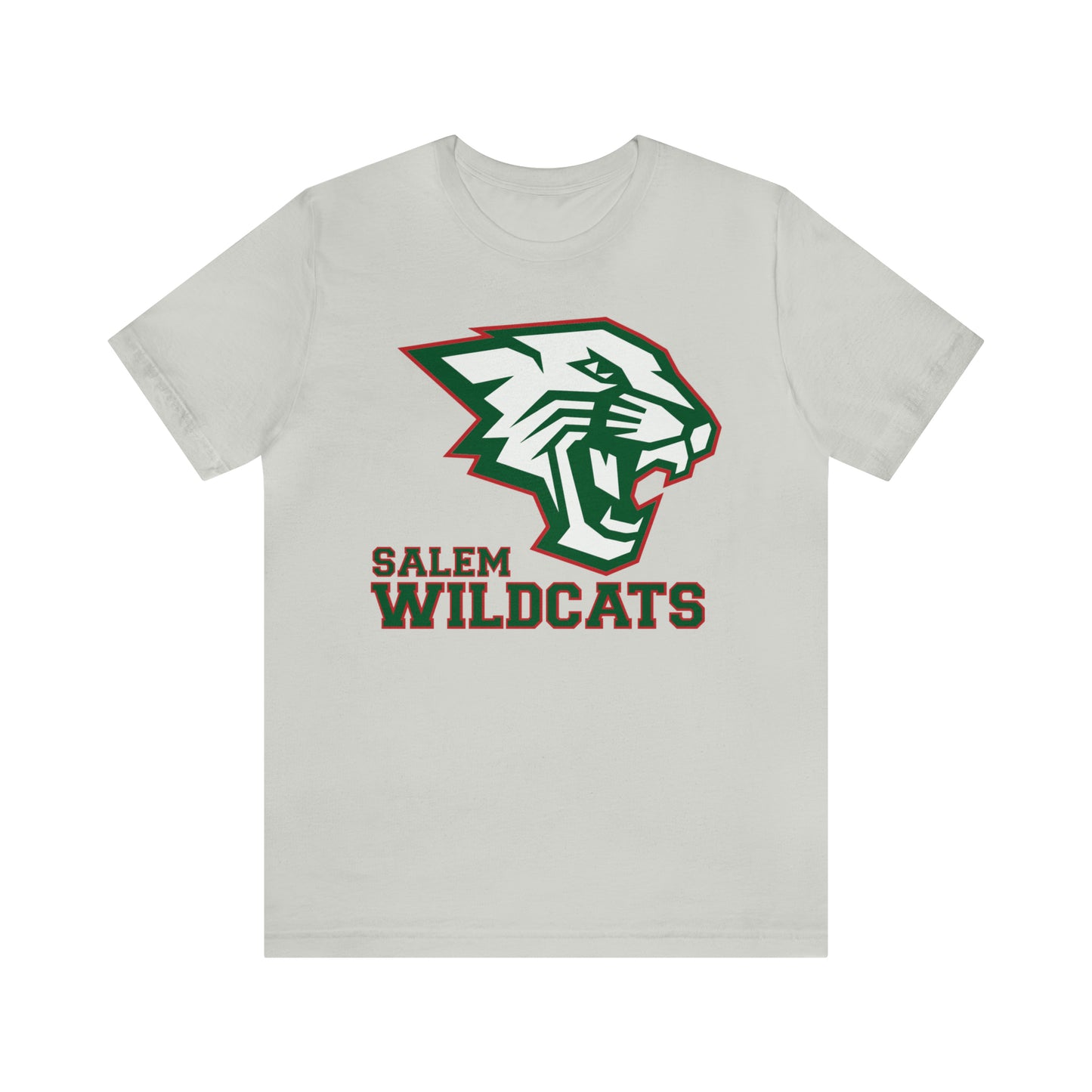 Salem Wildcats Jersey Short Sleeve Tee - Green Print