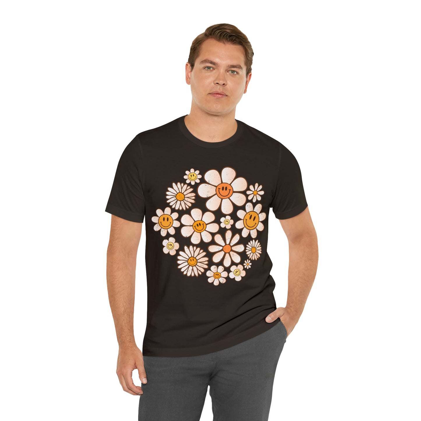 Distressed Smiling Daisies T-Shirt