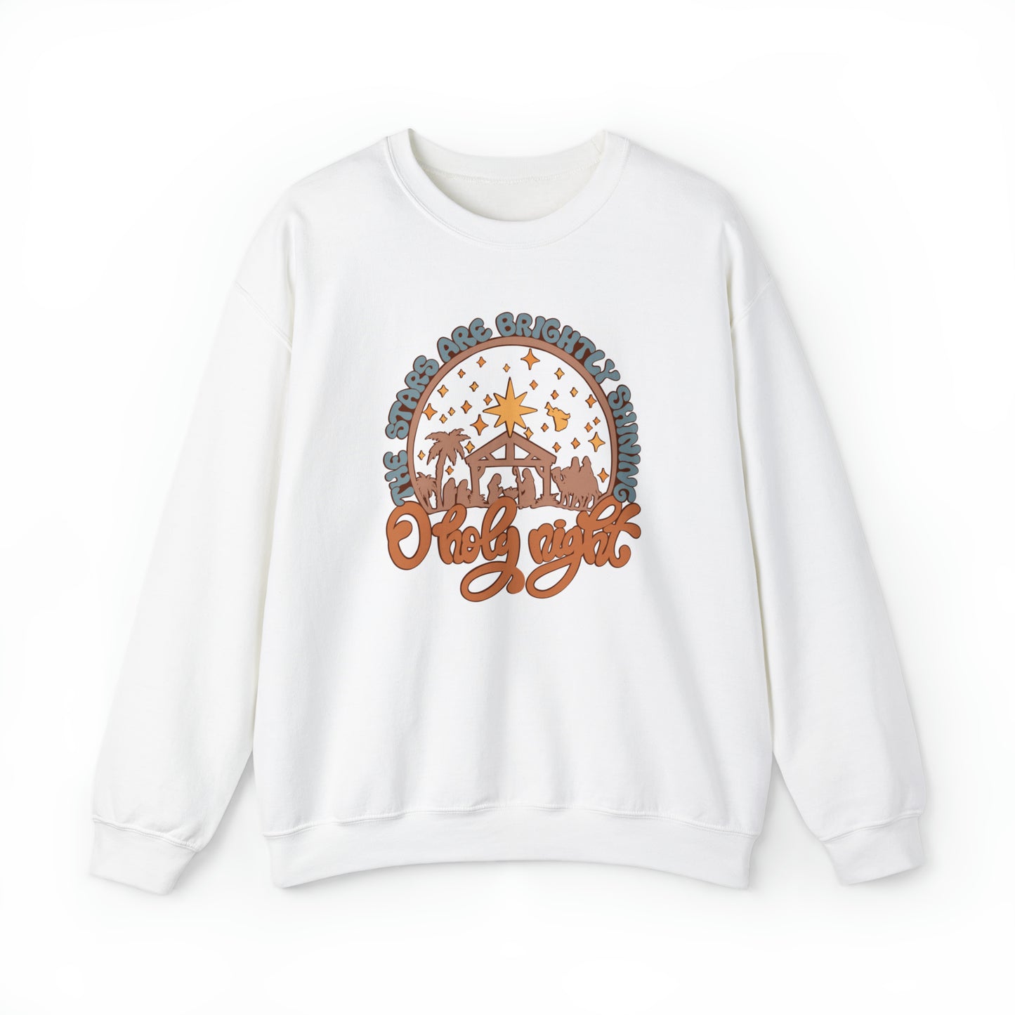 Oh Holy Night Heavyweight Crewneck Sweatshirt