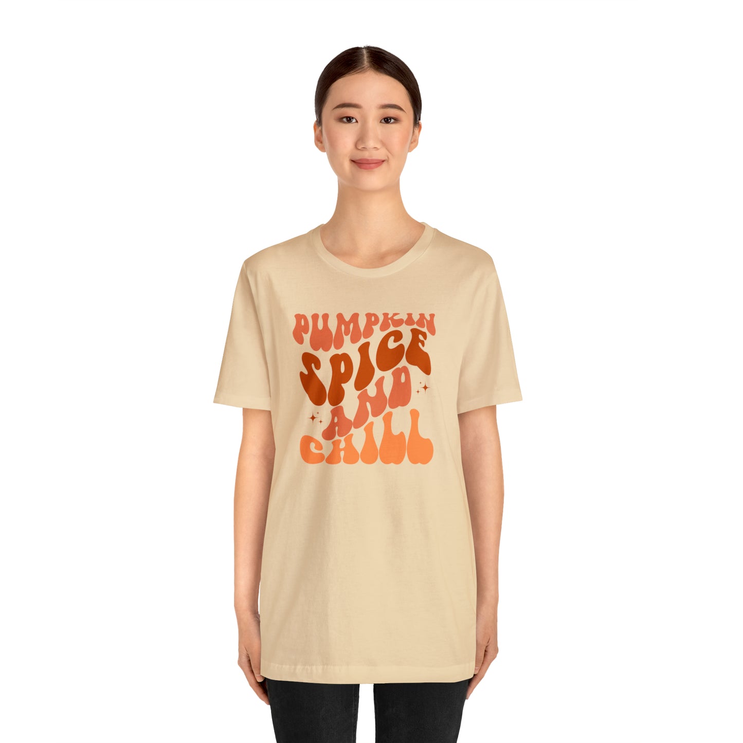 Pumpkin Spice and Chill Teacher T-Shirt