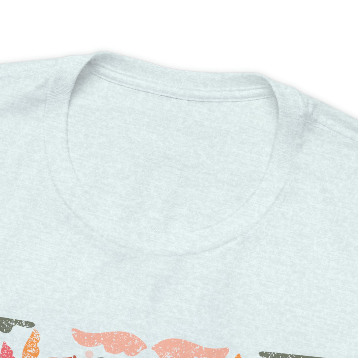 Distressed Boho Fall Floral Mural T-Shirt