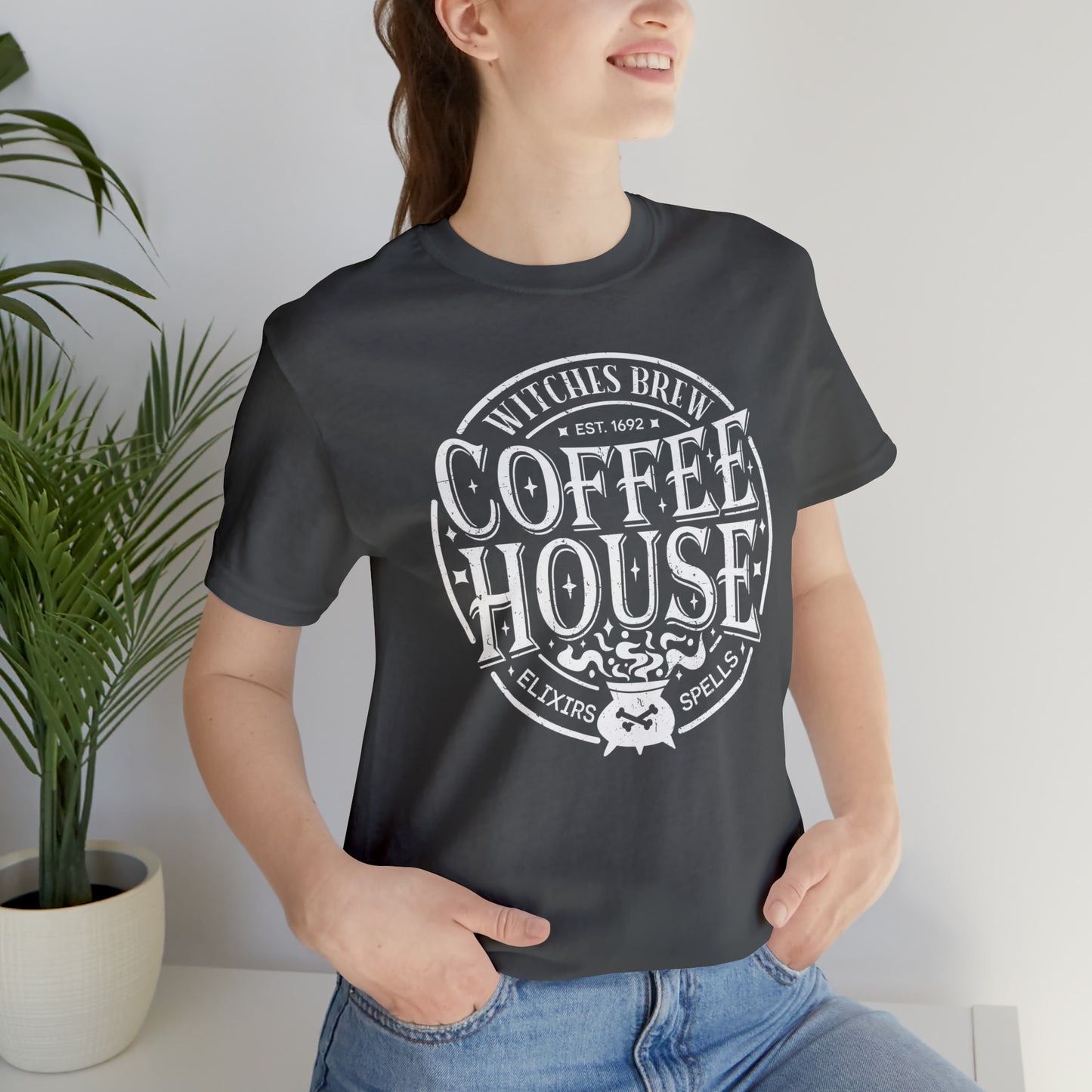 Halloween Witches Brew Coffee House T-Shirt