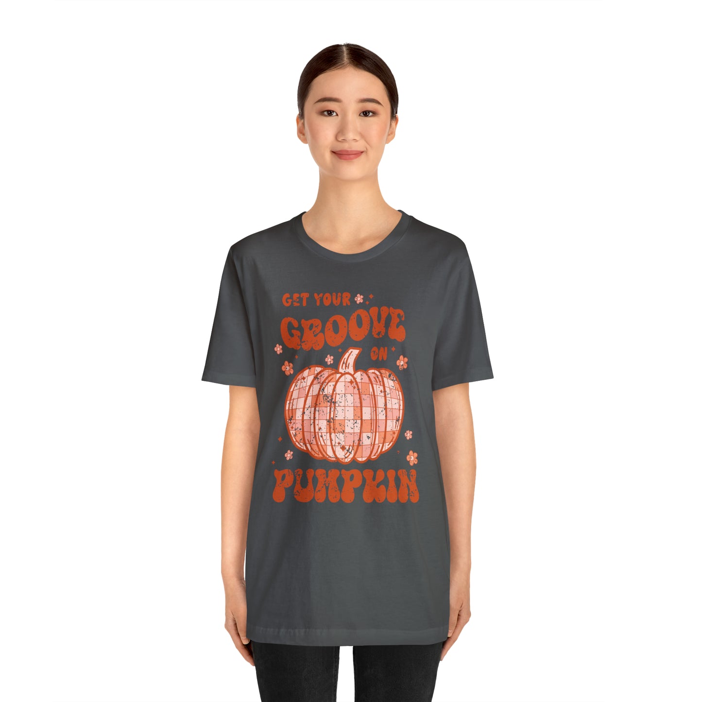 Halloween/ Fall Get Your Groove On Pumpkin  T-Shirt