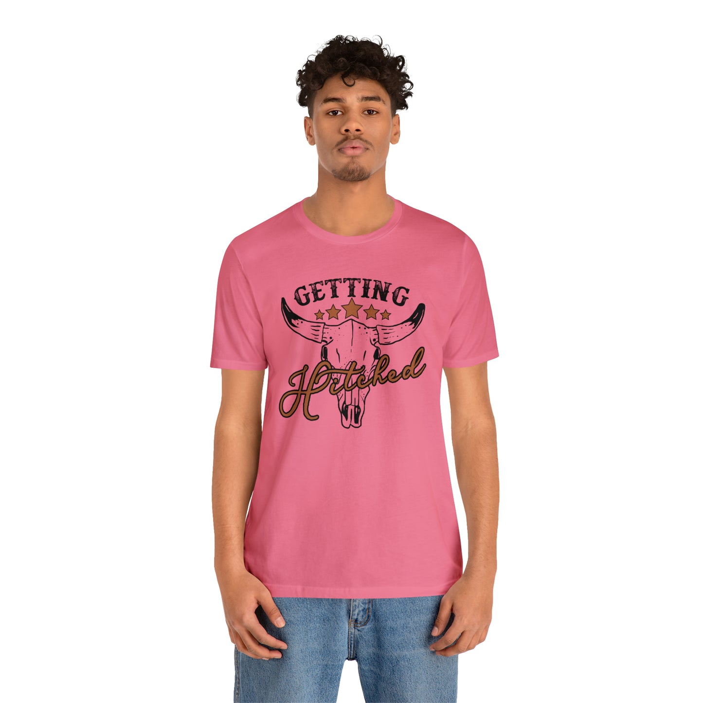 Vintage Getting Hitched Bride T-Shirt